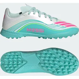 adidas F50 Messi League TF Kinder Cloud White/Lucid Pink/Flash Aqua 37 1/3