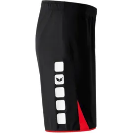 Erima Classic 5-Cubes Shorts Herren black/red L