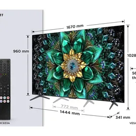 TCL 75Q6C 75 Zoll QD-MiniLED 4K Google TV