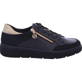 REMONTE Damen Schnürschuhe 32369-38, 32369-39, 32369-40, 32369-41 REM-D1T00 schwarz/ginger 40 - Schwarz Größe EU