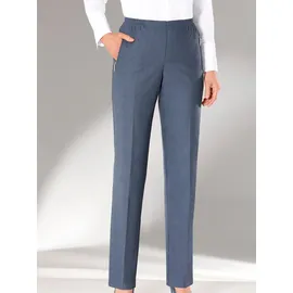 ADELINA Hose klassisch Blau 42