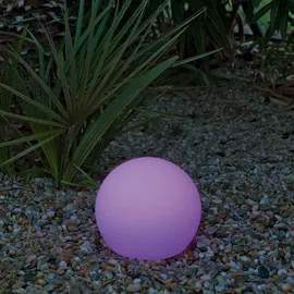 Newgarden Solarleuchte Kunststoff 20 LED schwimmend IP68 blau