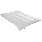 IRISETTE Irisette, Duvet, Daunenkassettendecke Nora extra warm (1730 g, 200x200 cm)