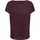 Only Spitzenshirt "ONLWINNIE S/S TOP CS JRS", Damen, Gr. L, lila (winetasting), Jersey, Obermaterial: 100% Polyester, regular fit normal, Rundhals, Shirts, Polyester, regular fit
