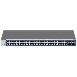 Netgear 48-Port Gigabit Ethernet Smart Switch (GS748T): Managed, optional mit 1 Jahr Insight Cloud Management, mit 2 1G SFP und 2 1G Combo, Desktop- oder Rack-Befestigung