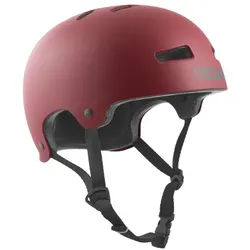 TSG Helm schwarz Evolution satin oxblood S/M