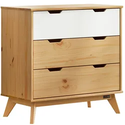Casaria Kiefernholz Kommode Borneo Natur