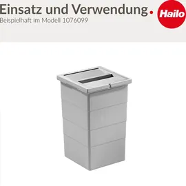 HAILO Deckel 1107269 für 15 Liter Inneneimer hellgrau