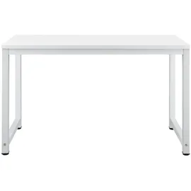 [en.casa] Schreibtisch Herning 75x120x60 cm Höhenverstellbar Weiß