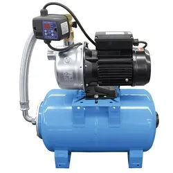 Hauswasserwerk 20 L Membrandruckbehälter Gartenpumpe Wasserwerk Wasserpumpe