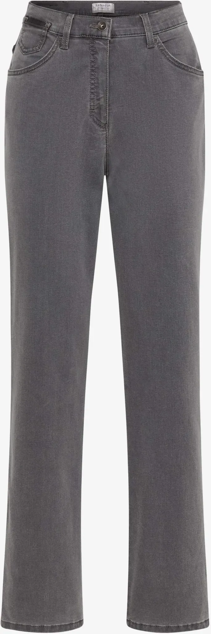 Raphaela by Brax Damen Five-Pocket-Hose Style CORRY, denim grau, Gr. 36