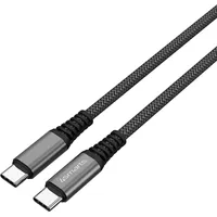 4smarts USB-C auf USB-C Kabel PremiumCord 100W 1.5m schwarz