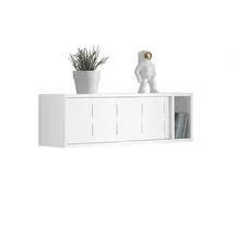 SoBuy Wandgarderobe FHK18 Weiß