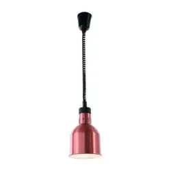 HENDI Rotlichtlampe, höhenverstellbar 273890 , Farbe: kupfer