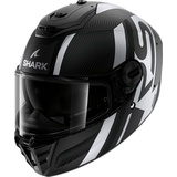 Shark Spartan RS Carbon Shawn, Integralhelm - Matt Schwarz/Silber - S