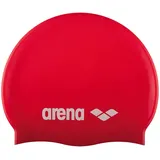 ARENA Unisex Jugend Classic Badekappen, Red-White, NS EU