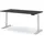 Assmann Electronic ASSMANN Schreibtisch Anthrazit Weiß, Metall, 140x121x70 cm, Arbeitszimmer, Schreibtische, Bürotische