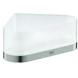 Grohe Selection Eck-Ablage 41038DC0 supersteel, mit Halterung