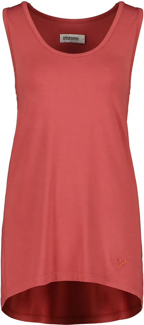 Alife En Kickin MedinaAK A Dames Lifestyle Tanktop, rood, S Voorvrouw