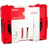 Fischer L-Boxx DuoLine, praktische Box mit 833 leistungsstarke 2-Komponenten-Dübel (DuoPower, DuoTec, DuoBlade), die innovative Dübel-Linie für mehr Funktion, Leistung und Sicherheit