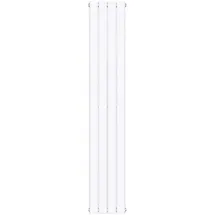 mai & mai Badheizkörper 1800 x 310 mm 1-lagig weiß Mittelventil