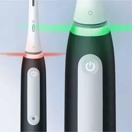 Oral-B  iO Series 3 Duopack Matt Black + 2. Handstück Ice Blue + Reiseetui