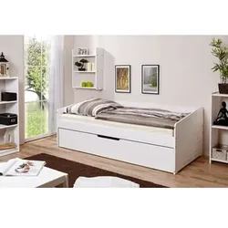 TiCAA Sofabett Micki mit Zusatzbett, 90x200 cm