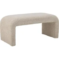 Bloomingville Bloomingville, Sitzbank, Bobbie Bank beige