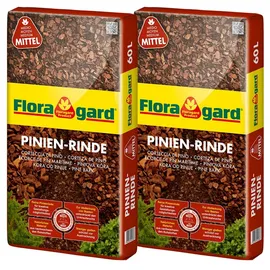 Floragard Pinien-Rinde mittel 2 x 60 l