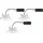 Paulmann 92999 HomeSpa Set Calla LED-Einbauleuchte LED Einbauleuchte 3er-Set schwenkbar IP65 WhiteSwitch rd