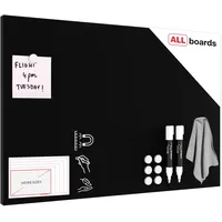 ALLboards Kreidetafel 60 x 40 cm Schwarz