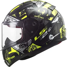 LS2 FF353J Rapid mini vignette black/yellow