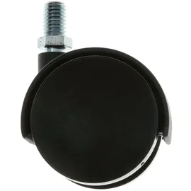 MS Beschläge Möbelrolle Rolle Kunststoffrolle Hartbodenrolle div Durchmesser Ø40mm M6 4er-pack
