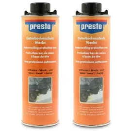 PRESTO Unterbodenschutz Wachs schwarz 1000 ml