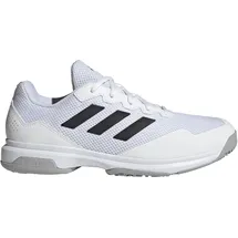 adidas Gamecourt 2 Omnicourt Tennis Shoes ftwr white/core black/grey two (01F7) 6