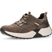 Gabor Leder-Sneakers in Braun - 38,5