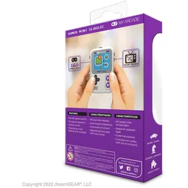 My Arcade Gamer Mini Classic Gray & Purple