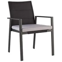 Niehoff Nancer Stapelsessel 63 x 61 x 85 cm anthrazit/grau