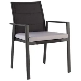 Niehoff Nancer Stapelsessel 63 x 61 x 85 cm anthrazit/grau