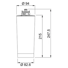 Franke Pro M Küchenarmatur Schwarz/Silber