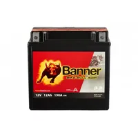 Banner 512 14 Motorradbatterie Bike Bull, klein, Petite