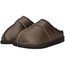 SHEPHERD Hausschuh Braun 43