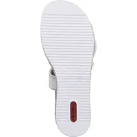 Rieker Damen Sandalen für Damen, weiß, Größe 40