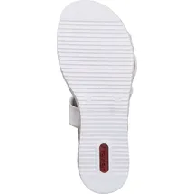Rieker Damen Sandalen für Damen, weiß, Größe 40