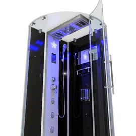 AcquaVapore D37-23R0 Dusche Duschtempel Komplett Duschkabine 100x100 OHNE 2K Scheiben Versiegelung