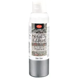 Viva Decor Metallic Effekt Pouring 120 ml Silber