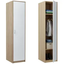 home collective Garderobenschrank 45 x 0 x 0 cm Beige/Weiß