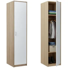 home collective Garderobenschrank 45 x 0 x 0 cm Beige/Weiß