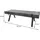 MCW MCW-L54 Lowboard 120x42 cm Grau Metall