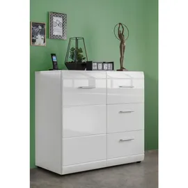 Germania GW-Adana Kommode 96 x 86 x 40 cm Weiß